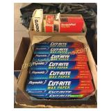 Wax paper & office supplies