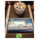 Golf balls, 1200W booster