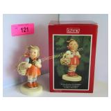 2 Hummel style Christmas tree ornaments