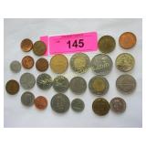 Collection of foreign coins