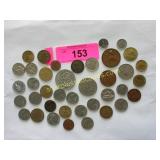 Collection of foreign coins