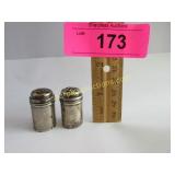 Sterling salt and pepper shakers