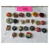 Collection of vintage antique pins