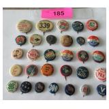 Collection of vintage antique pins