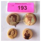 Vintage famous women pins
