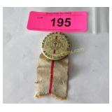 1905 Nebraska pin ribbon