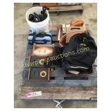 Speakers, bags, misc