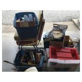 Chairs, shop chemicals, misc