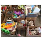 Toys, household items