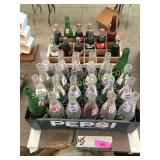 Pepsi, 7up, Coke bottles