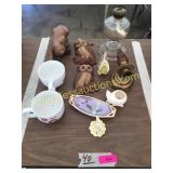 Lantern base, cups, home décor