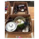 Ice bucket, baking dishes, misc