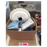 Toolbox, clock, misc