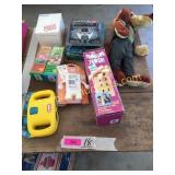 Games, toys
