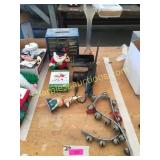 Sleigh bells, Remington chain saw, misc