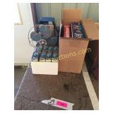 Fan, aircraft polish, games, misc