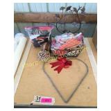 Craft supplies, paint sponge brushes, misc