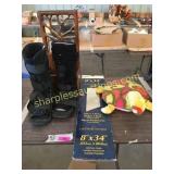 Boots, kick plate, misc