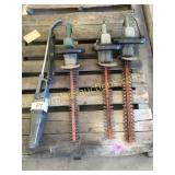 B&D hedge trimmers, vacuum