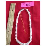 Beautiful strand of fresh water pearls