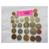 Collection of foreign coins