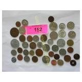 Collection of foreign coins