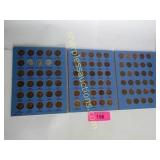 Collection of wheat pennies