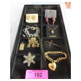 Collection of antique jewelry