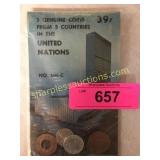 UN Package of world coins