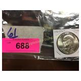 1776-1976 S Ike silver Dollar