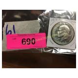 1973 S Ike Silver Dollar