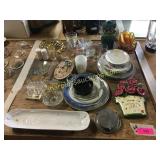 Kitchen Items, Banana Split plates, Coasters,