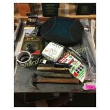 Hammer, Cabe ties, seat cushion, misc