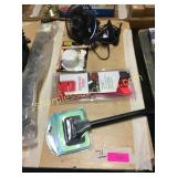 Road side emergency sign, fan, misc