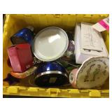 Household items, qty 4, TOTES NOT INCLUDED