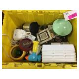 Household items, qty 4, TOTES NOT INCLUDED