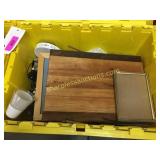 Household items, qty 4, TOTES NOT INCLUDED