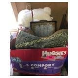 Rug, Stuffed animal, misc household