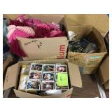 Angel ornaments, Misc glassware, household items