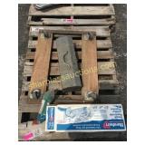 Toolbox, live trap, dolly