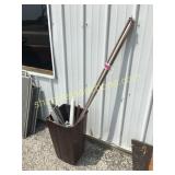 Bucket with Hardware