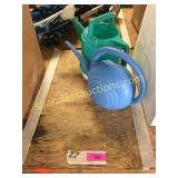 2 watering cans