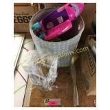 toys,  household items, champagne glasses