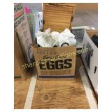 Glassware, misc household items