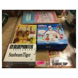 Game, Snoopy sno-cone, tool chest, misc