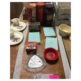 Partylite tealight candle , Bailey containers,