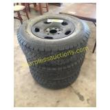 BF Goodrich tires(3), LT245/75R17