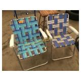 Folding lawn chairs(2)