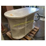 White display cabinet