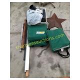 Flotation seats(4), boots, misc